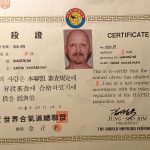 3 Dan Hapkido Kåre Konradsen diplom