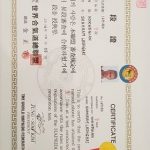 GM 7 DAN Hapkido diplom